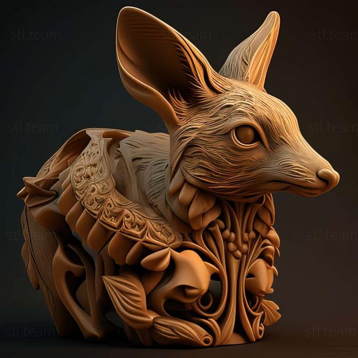 3D model Incitat famous animal (STL)